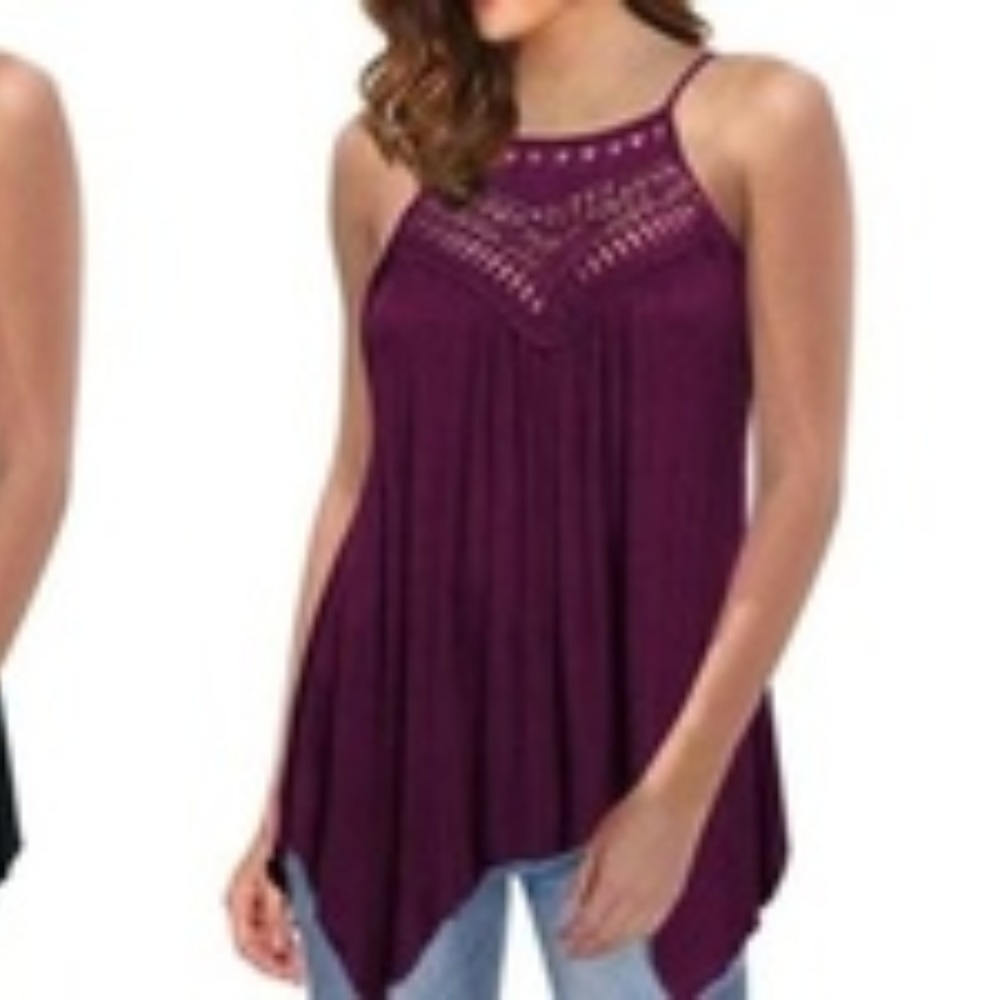 NEW 2X Barbara Top BURGUNDY  Leo Rosi